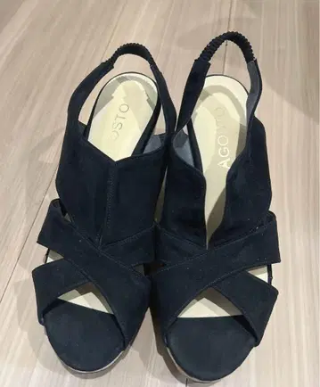 AGOSTO 블랙 샌들