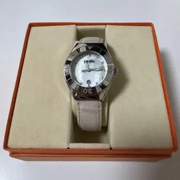 폴리폴리 여성용 화이트 손목시계