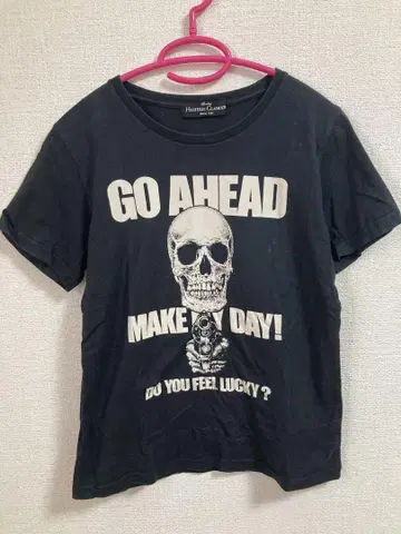 HYSTERIC GLAMOUR 스컬 프린트 T셔츠