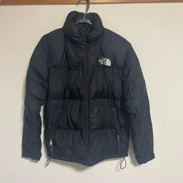 THE NORTH FACE 블랙 눕시 다운 자켓 L