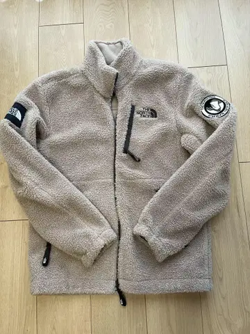 더 노스페이스 플리스 자켓 베이지