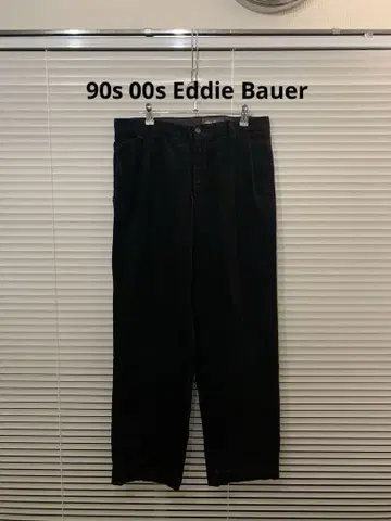 90s 00s Eddie Bauer 코듀로이 팬츠 블랙