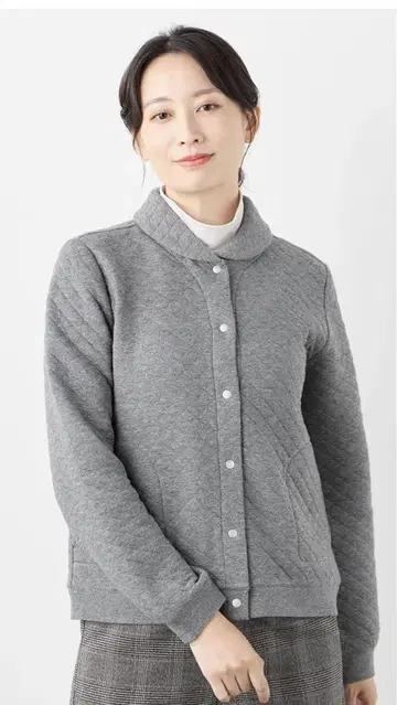 엘리먼트 오브 심플 라이프 퀼팅 블루종 겉옷