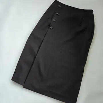 LAUTREAMONT 로트레아몽 I라인 스트레이트 스커트