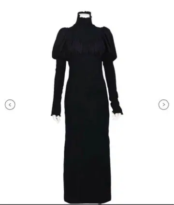 [ 새상품급 ] FETICO PUFF SLEEVE KNIT DRESS