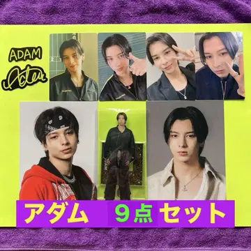 ADAM 아담 러스피 아크릴 스탠드 포토 카드 엽서 스티커
