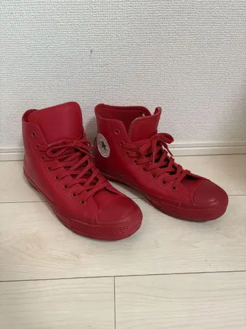 레드 하이컷 스니커즈 컨버스 올스타