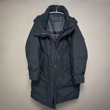 새상품급 Spick & Span 발수 후데트 다운 코트