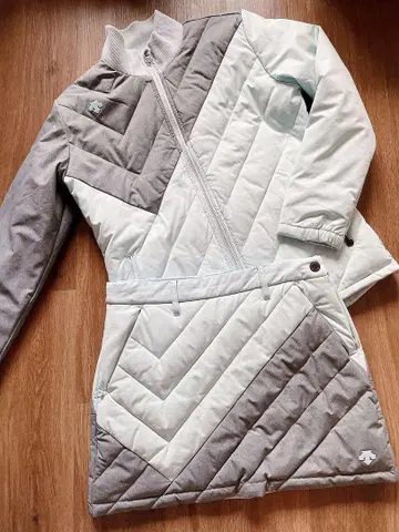 세트 판매! 데상트 골프 다운 자켓 스커트 세트 L, M 사이즈