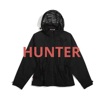 헌터 XS 여성용 트래블 패커블 자켓 블랙 새상품급