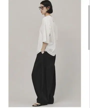 캘런솔로지 25ss 포 드로스트 팬츠 블랙