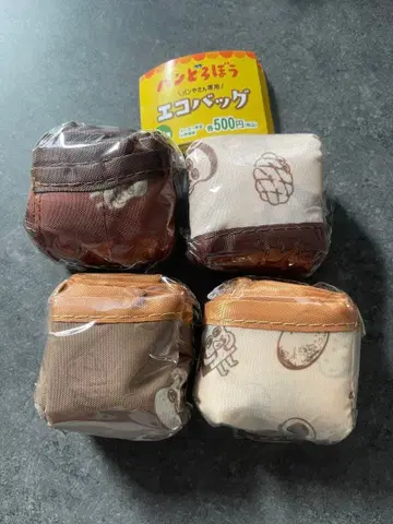 빵도둑 에코백 4개 세트