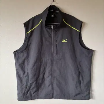구제 의류 Mizuno 슬리브리스 베스트 다크 그레이 남성용 5L