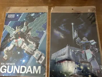 오사카 엑스포 건담 GUNDAM PAVILION 클리어 파일 2종 세트