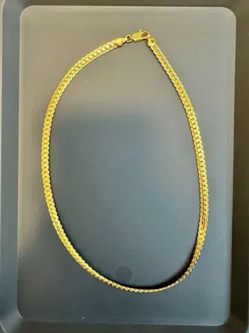 골드 컬러 골드 체인 목걸이 여성용 목걸이 유품 정리 45cm