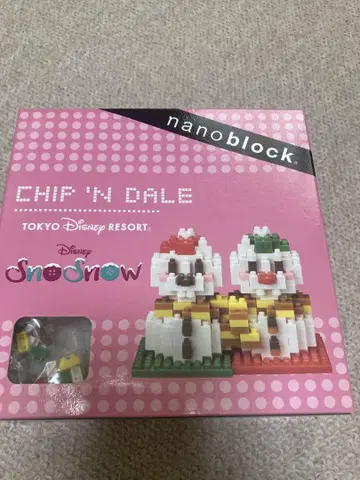 나노블럭 칩앤데일 Disney SnoSnow