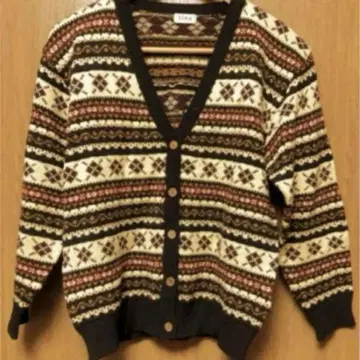 tina 아가일 가디건