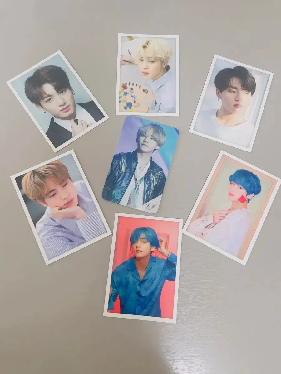 Bts bangtan unofficial goods poca