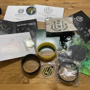 UVERworld FC 특전 굿즈 묶음 판매