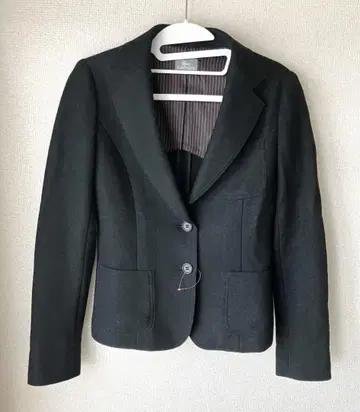 LACOSTE 라코스테 테일러드 울 재킷 38 M 블랙 미사용