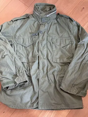 US ARMY M-65 2nd 필드 자켓 M-R 알루미늄 지퍼