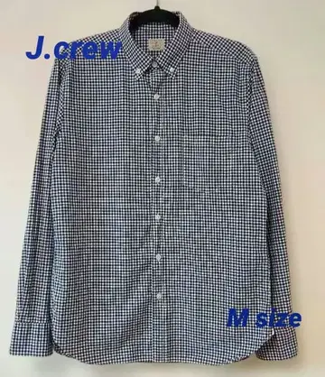 [ J.Crew ] 버튼다운 셔츠 깅엄 체크 모리스제 M