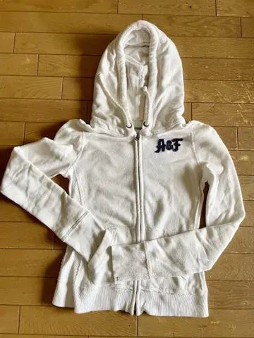 Abercrombie & Fitch 화이트 후드티 S 사이즈