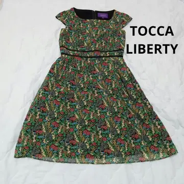 TOCCA LIBERTY 꽃무늬 프렌치 슬리브 원피스 토카 리버티