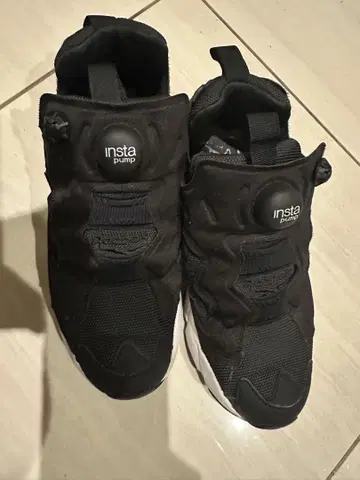 리복 Reebok 펌프 퓨리 블랙 스니커즈