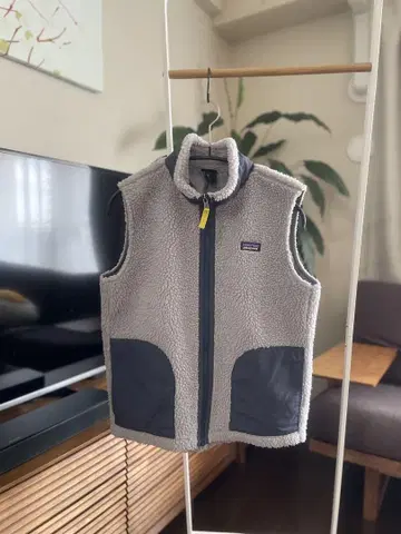Patagonia 플리스 베스트 그레이