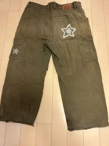 Star team 카고 데님 레어