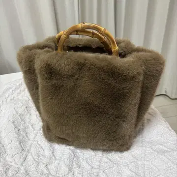 유나이티드 애로우즈 그린 라벨 퍼 백