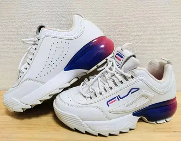 휠라 디스럽터 2 화이트 24cm / 통굽