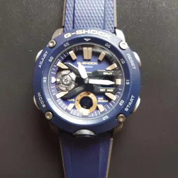 G-SHOCK GA-2000 파랑 손목시계