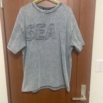 WIND AND SEA 그레이 티셔츠