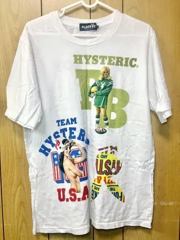 HYSTERIC GLAMOUR PLAYBOY 티셔츠 M