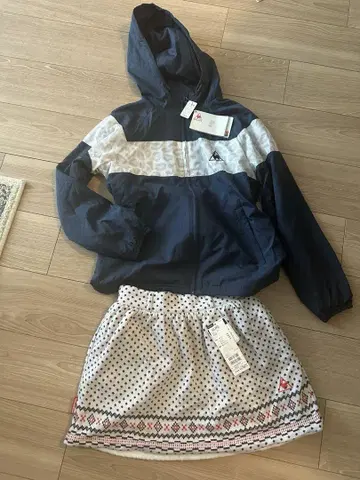 르꼬끄 골프웨어 여성용 네이비/화이트