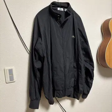 LACOSTE 블랙 나일론 자켓