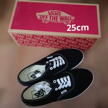VANS 오센틱 로우컷 스니커즈 25cm