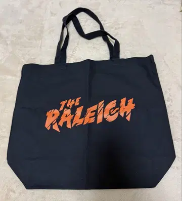 THE RALEIGH 로고 토트백 네이비 raleigh