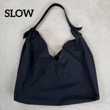 SLOW 슬로우 스팬 나일론 랩백 wrap bag