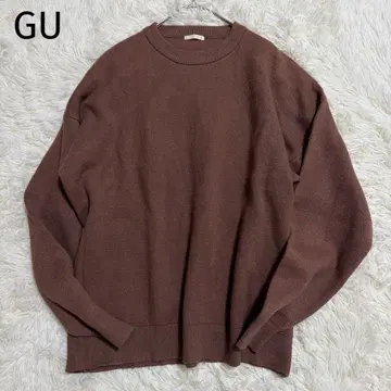 GU 지유 [ M ] 남성용 맨투맨 크루넥 스웨터