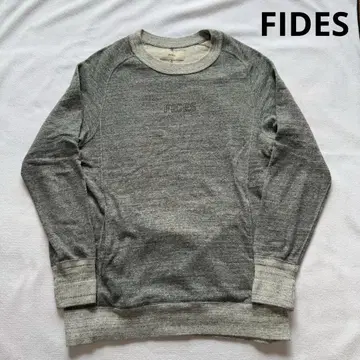[ 새상품급 ] FIDES 스웨트 셔츠 코튼 캐시미어