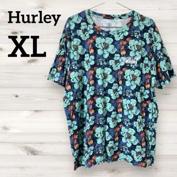 Hurley 하 [ XL ] 플라워 프린트 T셔츠