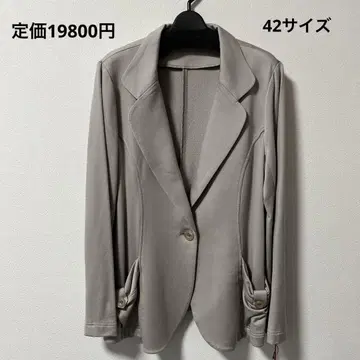 marche deux 그레이 테일러드 자켓 42