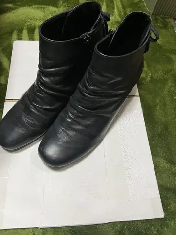 모드 카오리 블랙 부츠 태슬 포함 24.5cm