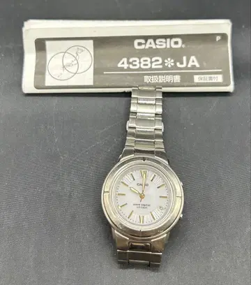 CASIO WAVE CEPTOR 솔라 전파 손목시계 4382