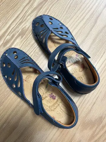 H.P.S. 버터플라이 샌들 다크 블루 23.5cm