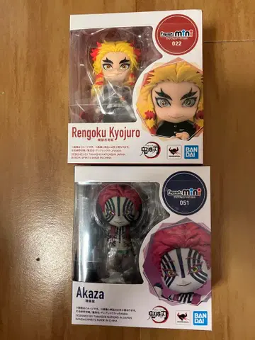 귀멸의 칼날 피규어츠 미니 아카자 렌고쿠 세트