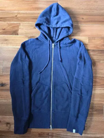 LOOPWHEELER / Slim Zip Sweat 네이비